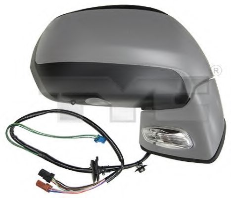 TYC 305-0125 Outside Mirror